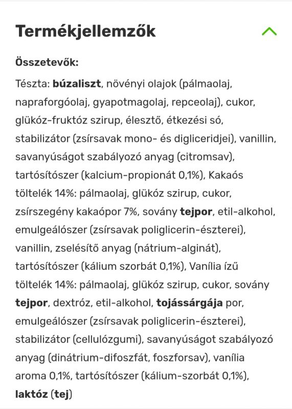 7days mogyorókrémes