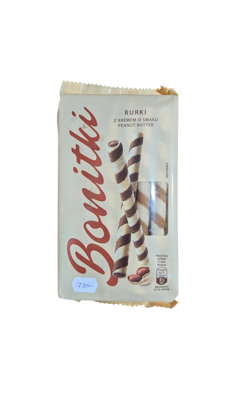 Bonitki mogyoró krémes roló (280g)