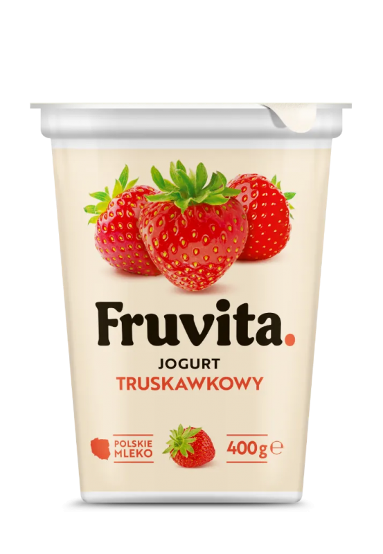 Fruvita epres joghurt (400g)