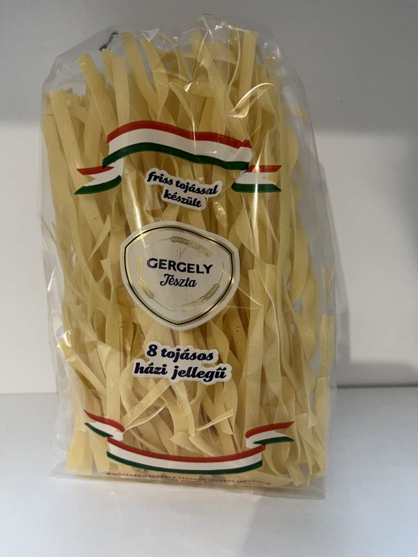 Fodros szélesmetélt (200g) Gergely tészta