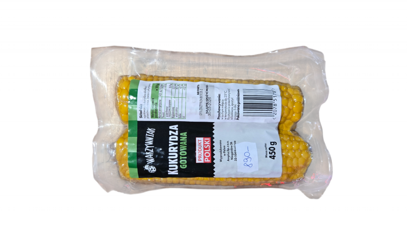 Főtt kukorica (450g)