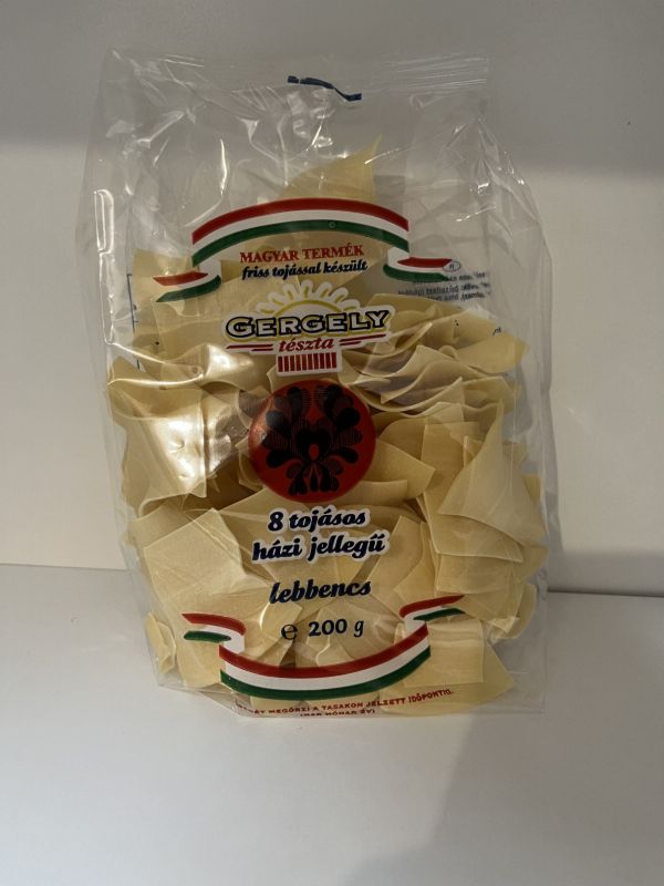 Lebbencs (200g) Gergely tészta