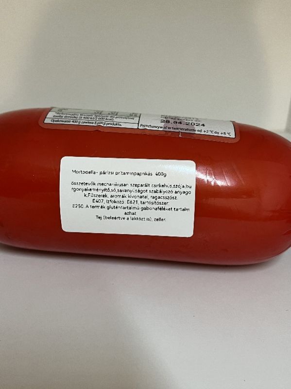 Mortadela paprikás párizsi (400g)