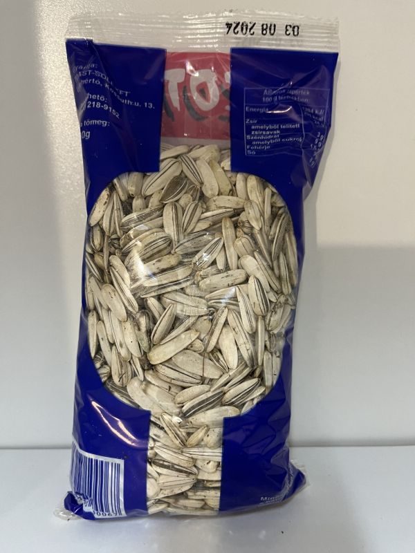 Pirított napraforgómag, sótlan (180g)