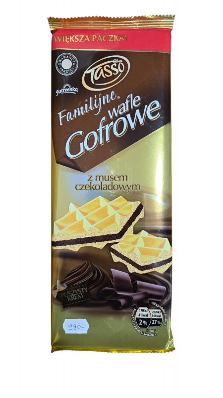 Tesso csoki krémes gofri (225g)